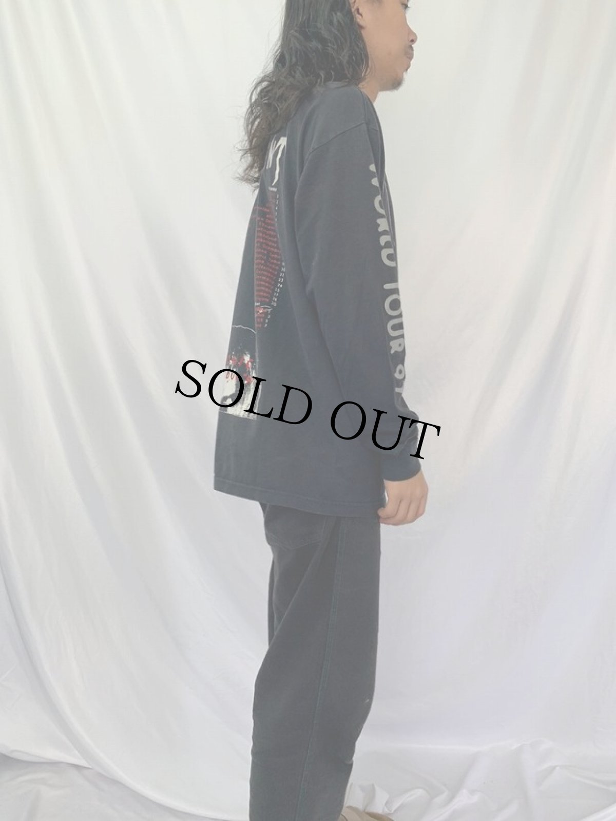 画像3: 90's TESTAMENT USA製 "DEMONIC WORLD TOUR" スラッシュメタル・バンド ロンT L (3)