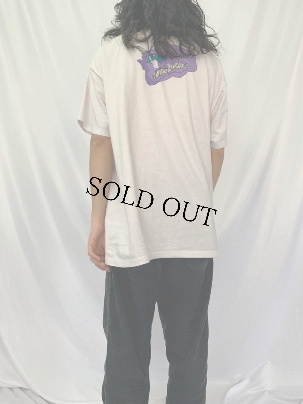 画像4: 90's MTV "THE HEAD" アニメプリントTシャツ (4)