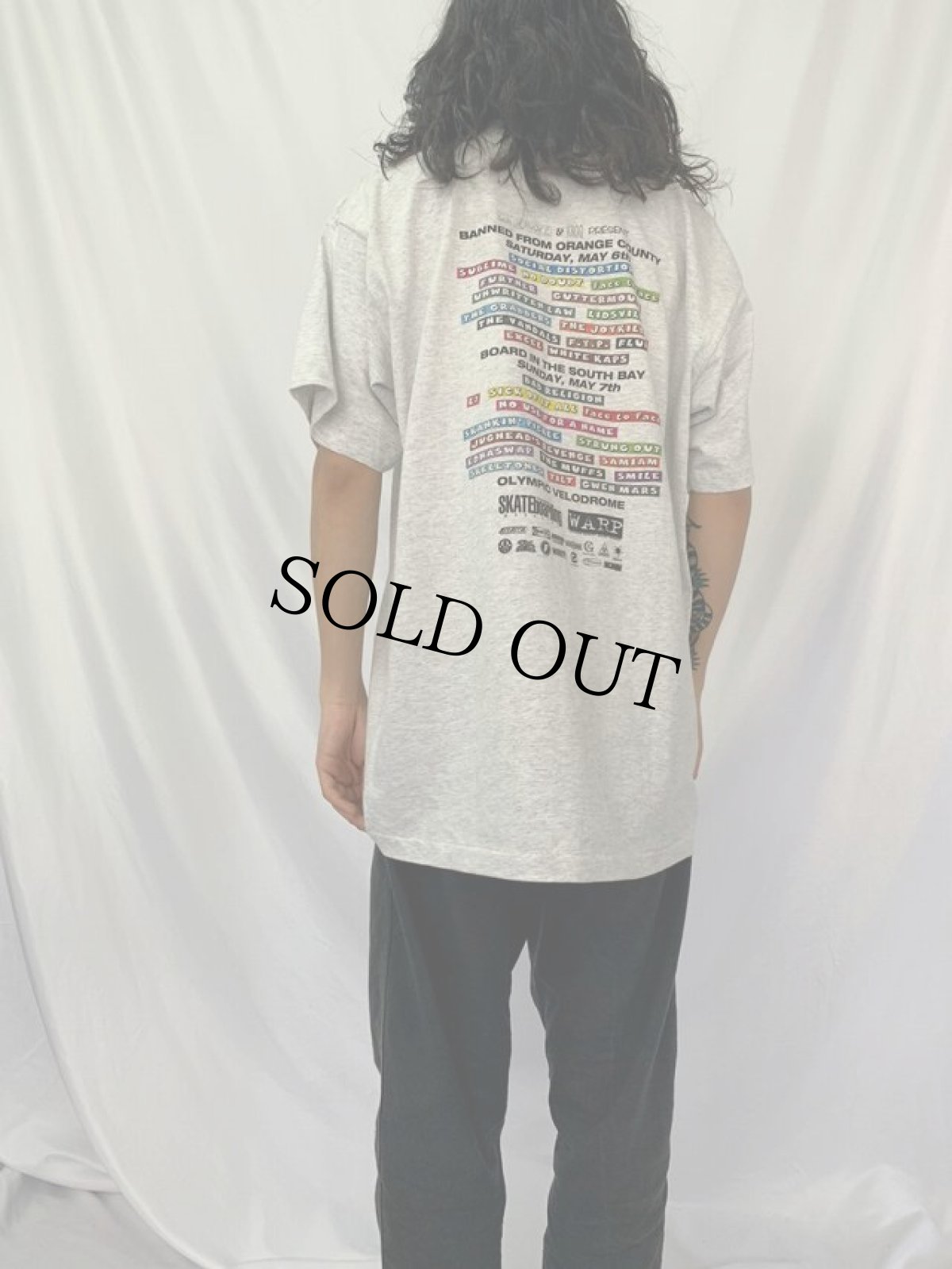 画像4: 90's COOP "CHISELED SPAM" グラフィックプリント スケートTシャツ XL (4)