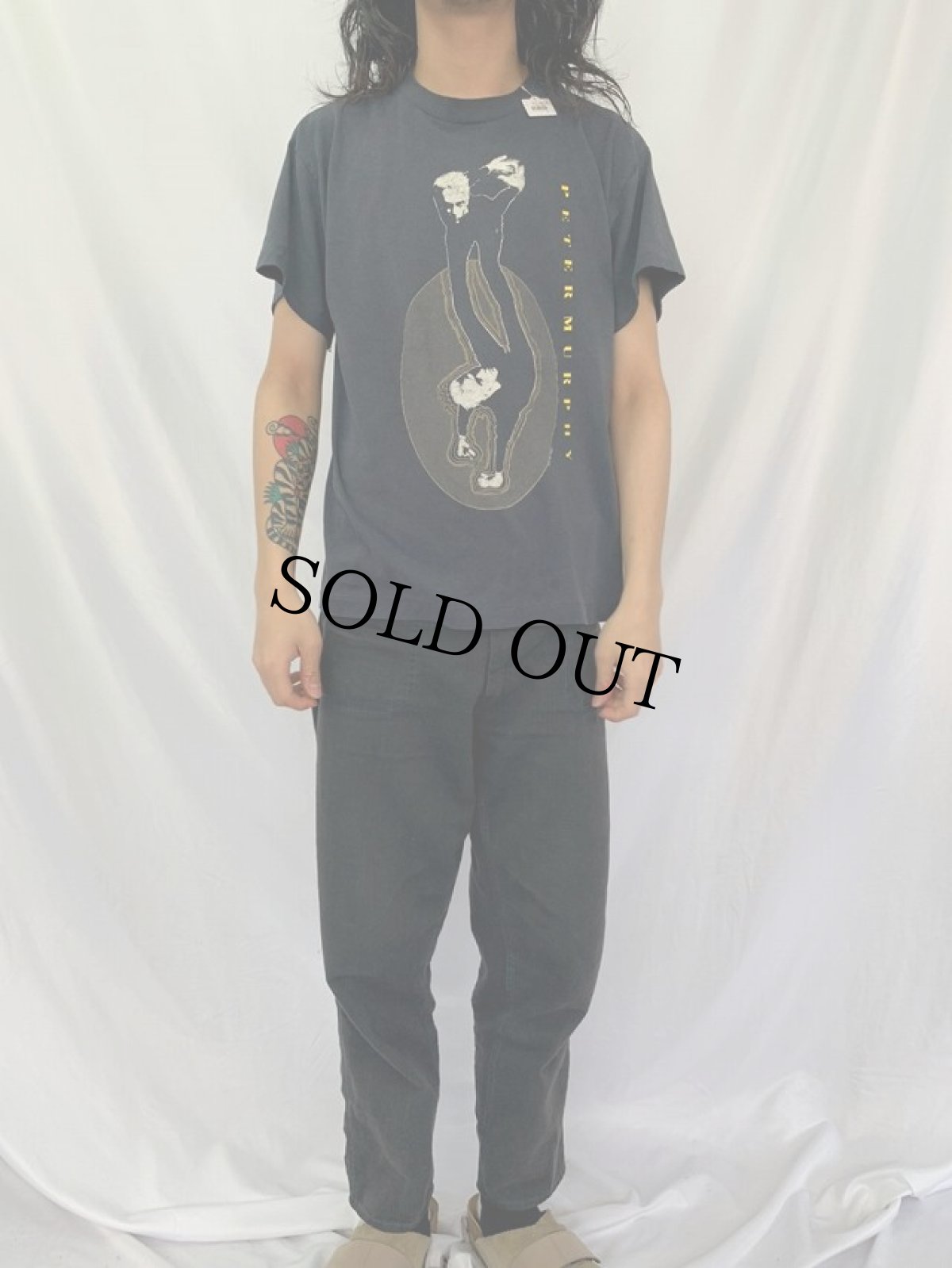 画像2: 90's Peter Murphy USA製 ミュージシャンTシャツ L (2)