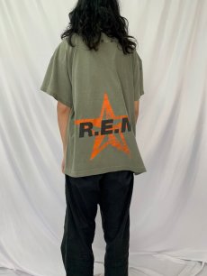 画像4: 1995 R.E.M. オルタナティブロックバンドTシャツ XL (4)