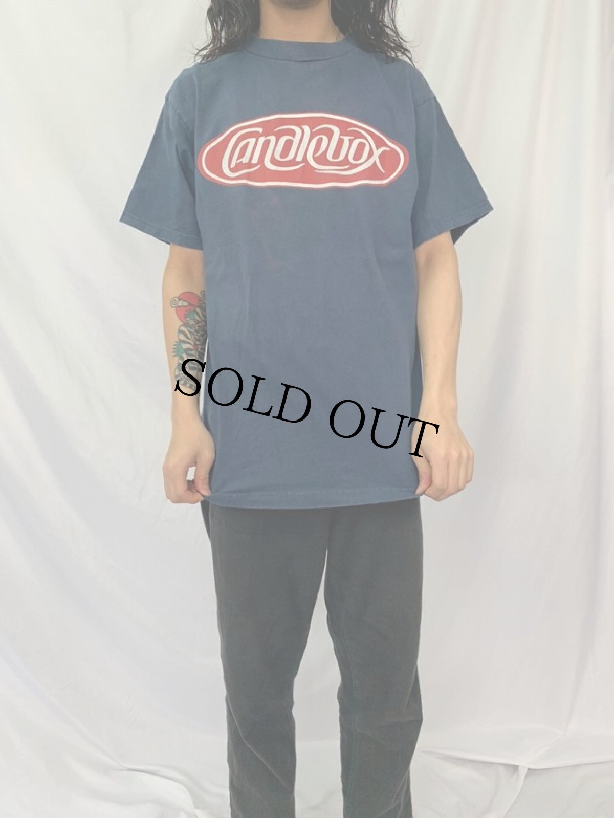 画像3: 90's CANDLEBOX ロックバンドプリントTシャツ L (3)