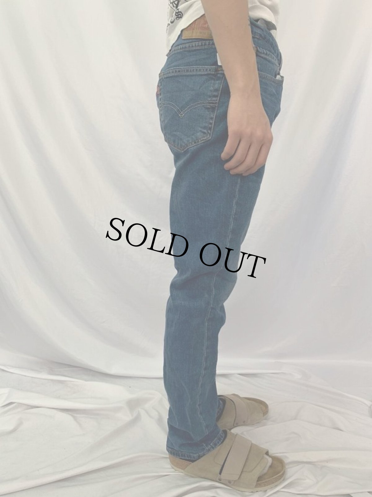 画像3: Levi's 511 "マッハGOGOGO" ハンドペイント デニムパンツ W34 (3)