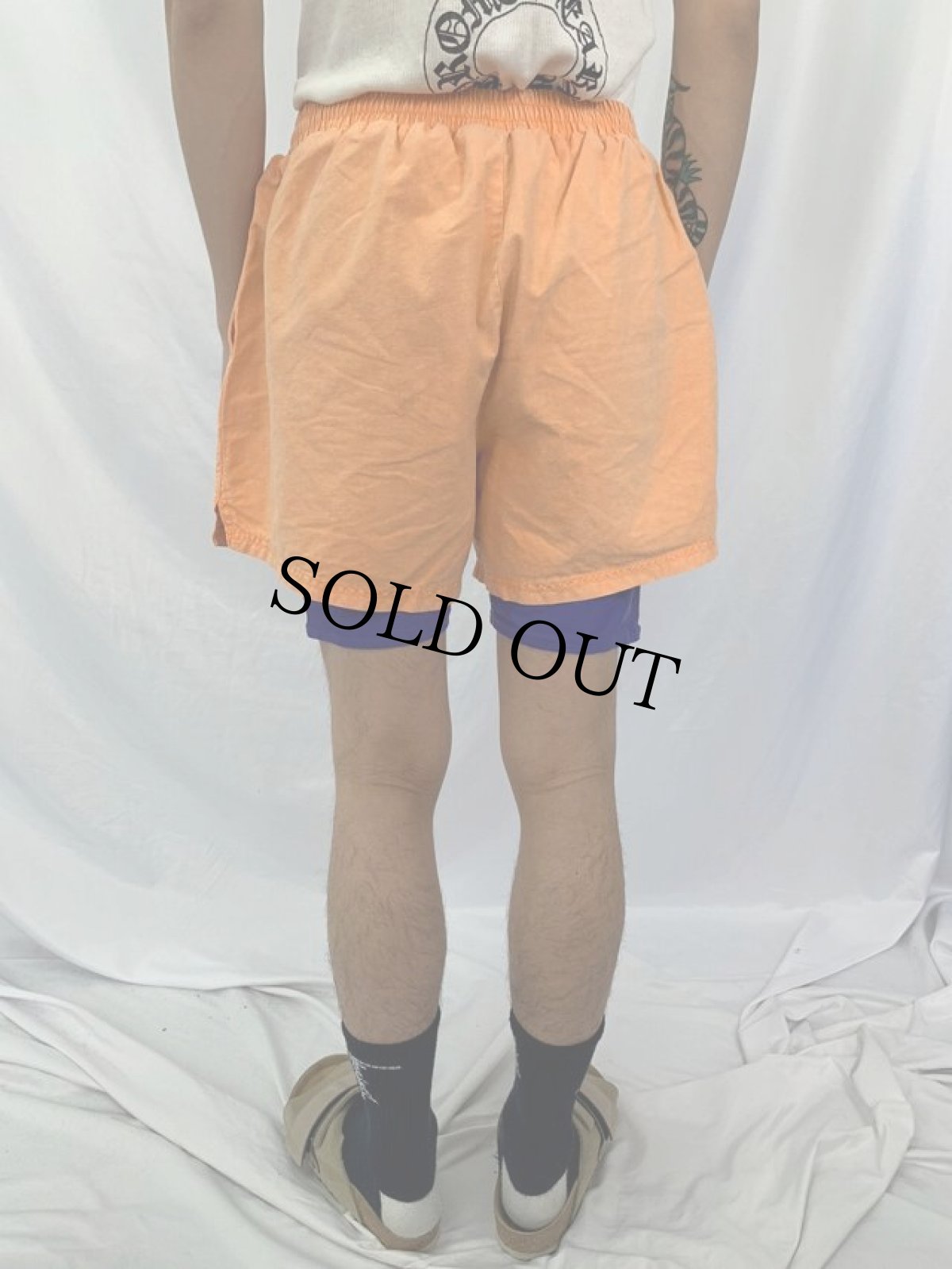 画像4: 90's NIKE CHALLENGE COURT コットンショーツ XL (4)