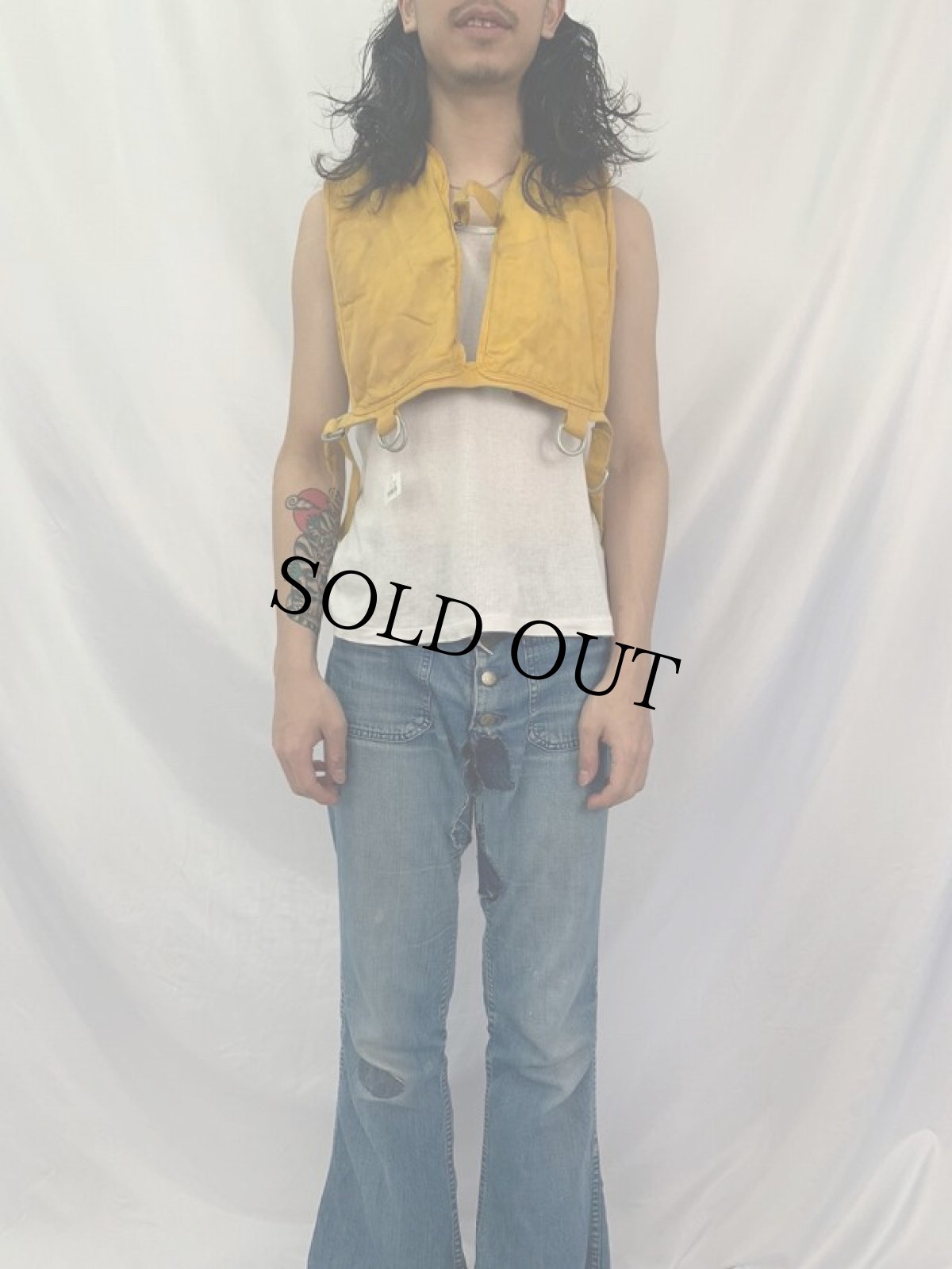 画像2: 50's U.S.AIR FORCE B-5 ライフプリサーバーベスト (2)