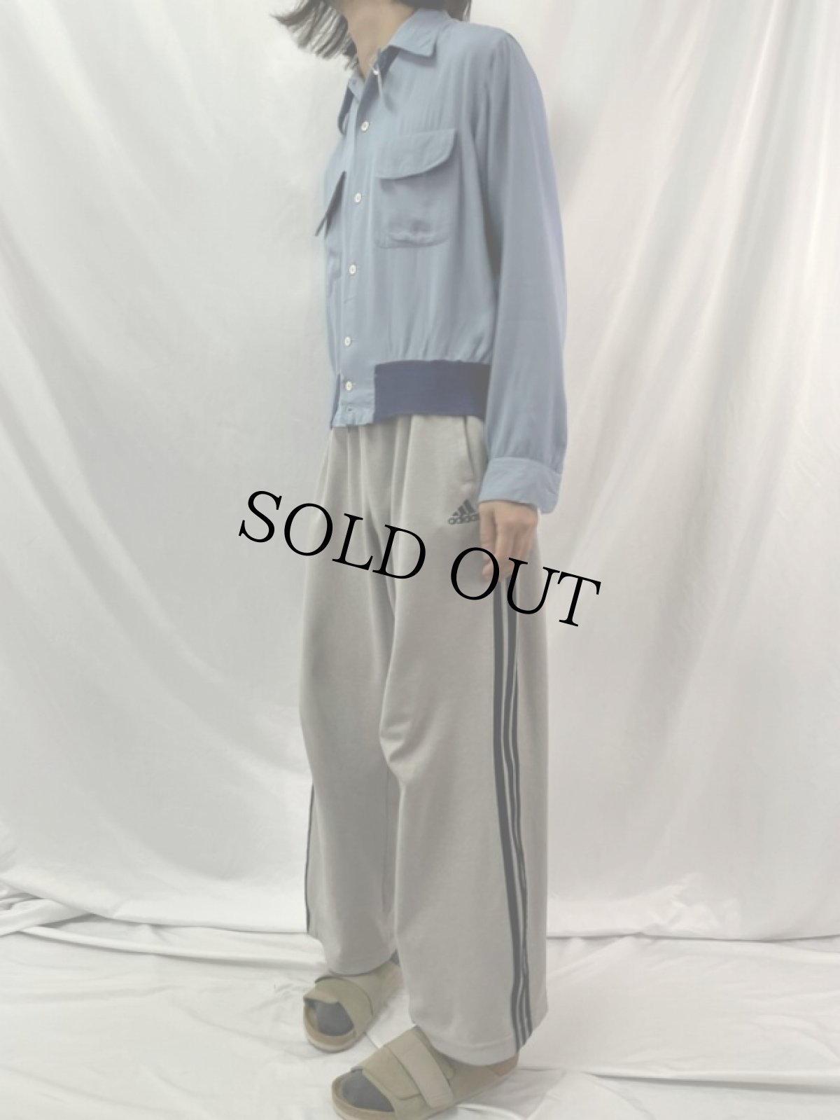 画像3: 50〜60's B.V.D. オープンカラー レーヨンシャツ 15-15 1/2 (3)