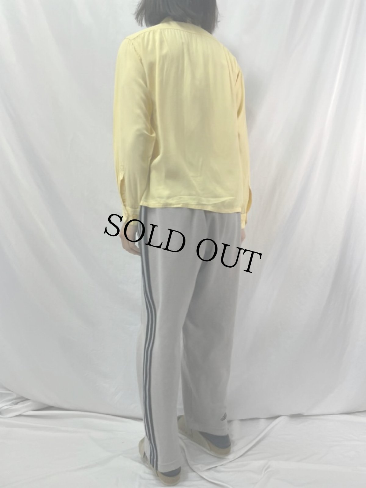 画像4: 50's PENNEY'S TOWNCRAFT オープンカラーレーヨンシャツ M (4)