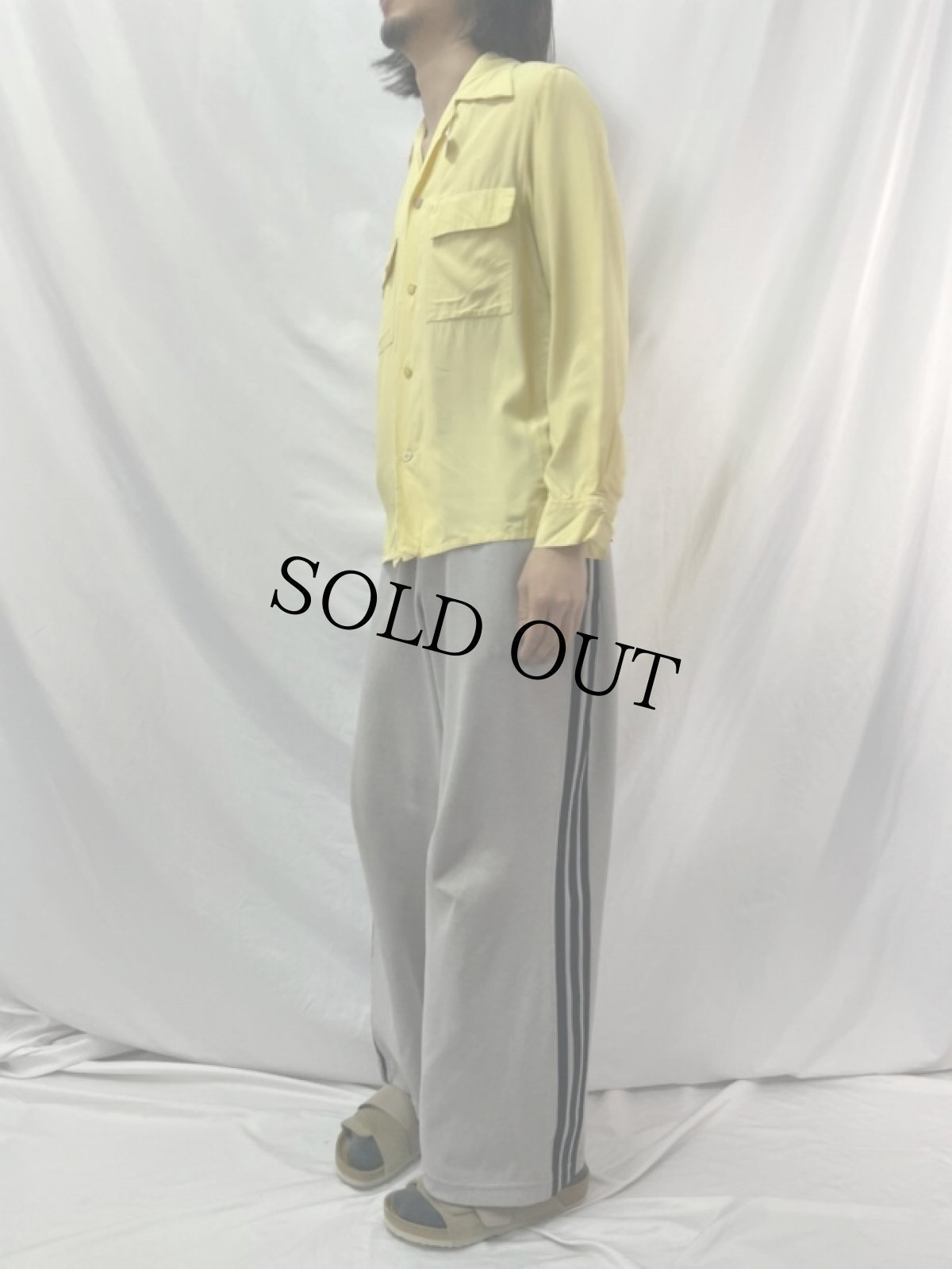 画像3: 50's オープンカラーレーヨンシャツ (3)