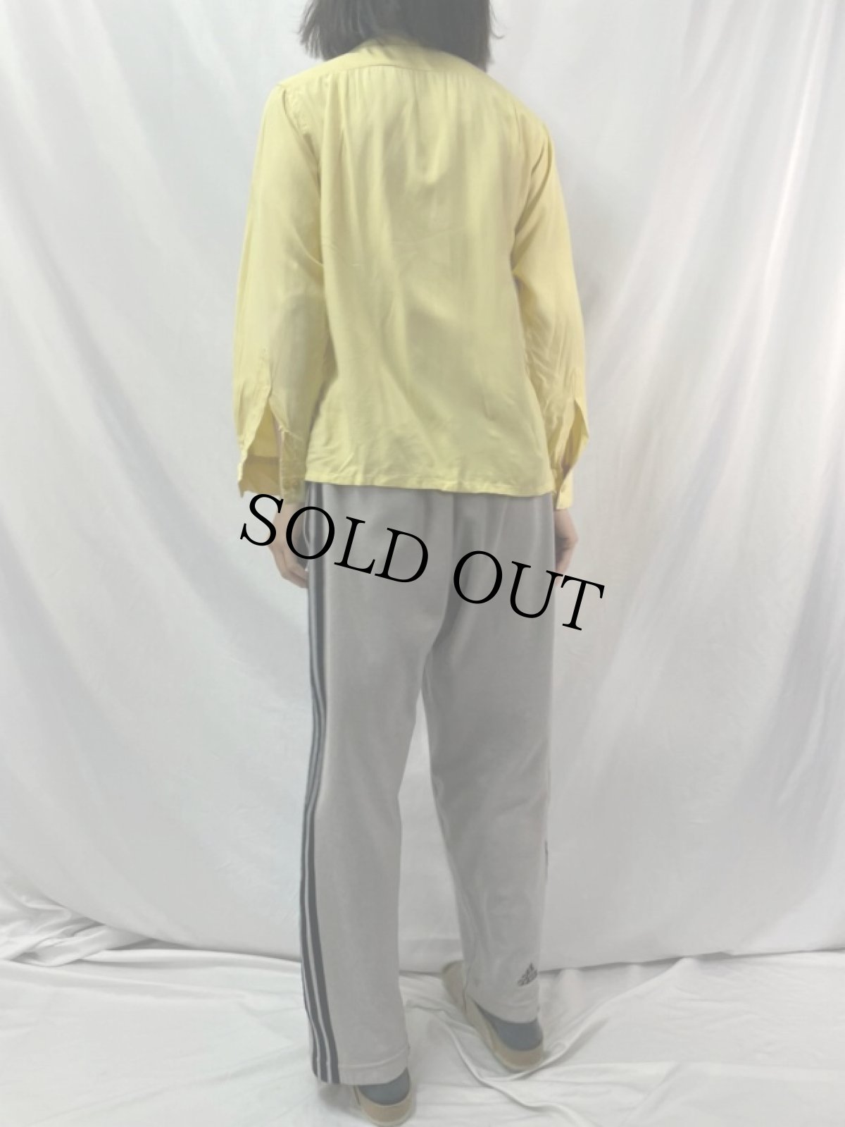 画像4: 50's オープンカラーレーヨンシャツ (4)