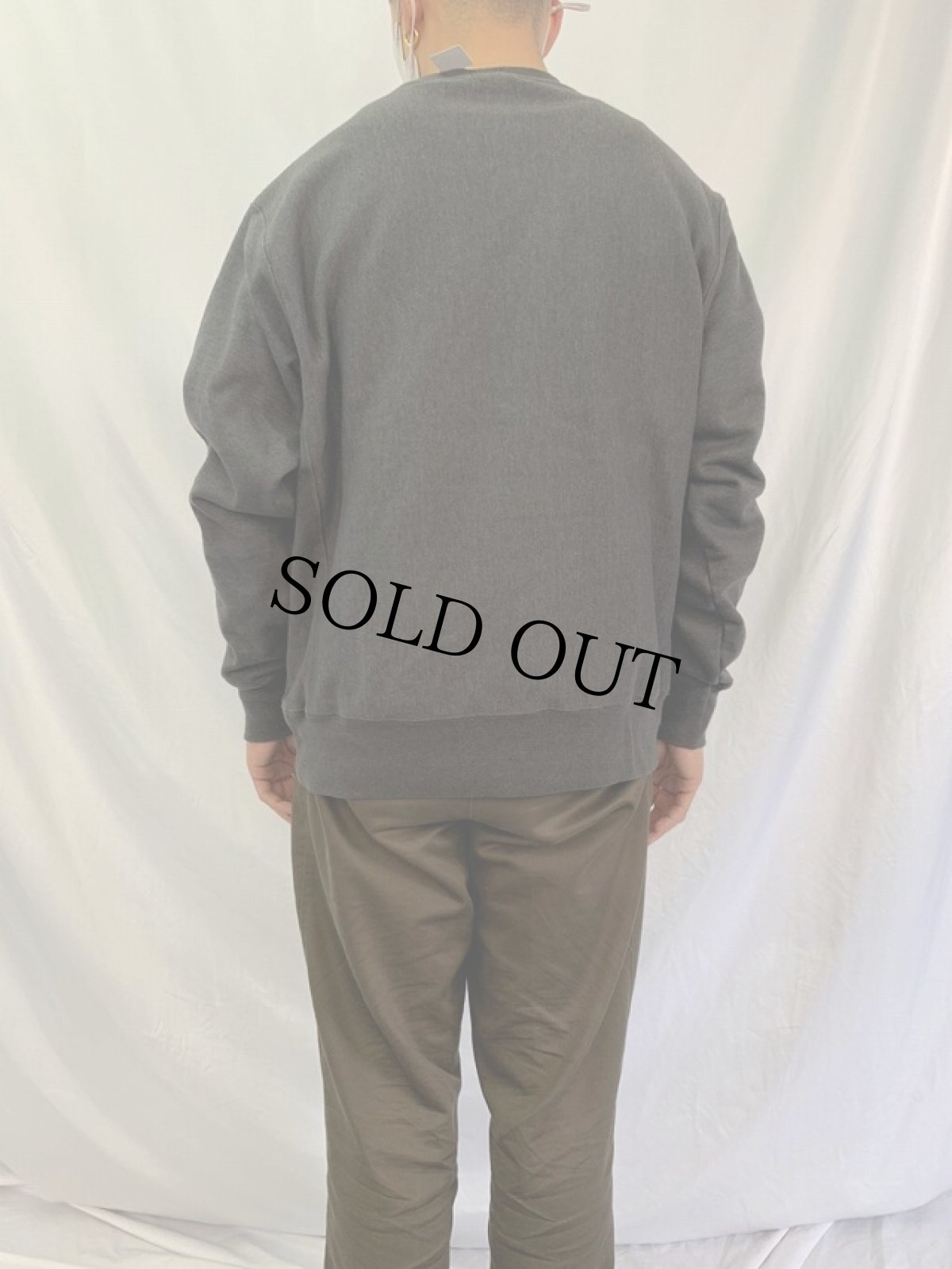 画像4: Champion REVERSE WEAVE "twitter" ロゴ刺繍スウェット L (4)