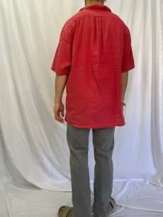 画像4: POLO Ralph Lauren "CURHAM CLASSIC FIT" リネン×コットン オープンカラーシャツ XL (4)