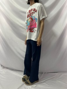 画像3: 90's The Ren and Stimpy Show ニコロデオン キャラクターTシャツ L (3)