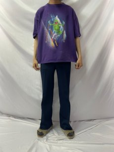 画像2: 90's カーミット USA製 キャラクタープリントTシャツ XL (2)
