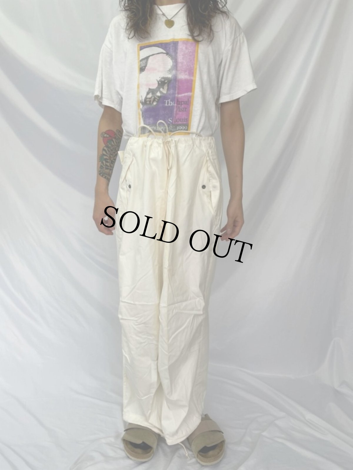 画像2: 90's U.S.ARMY スノーカモオーバーパンツ MEDIUM-SHORT (2)