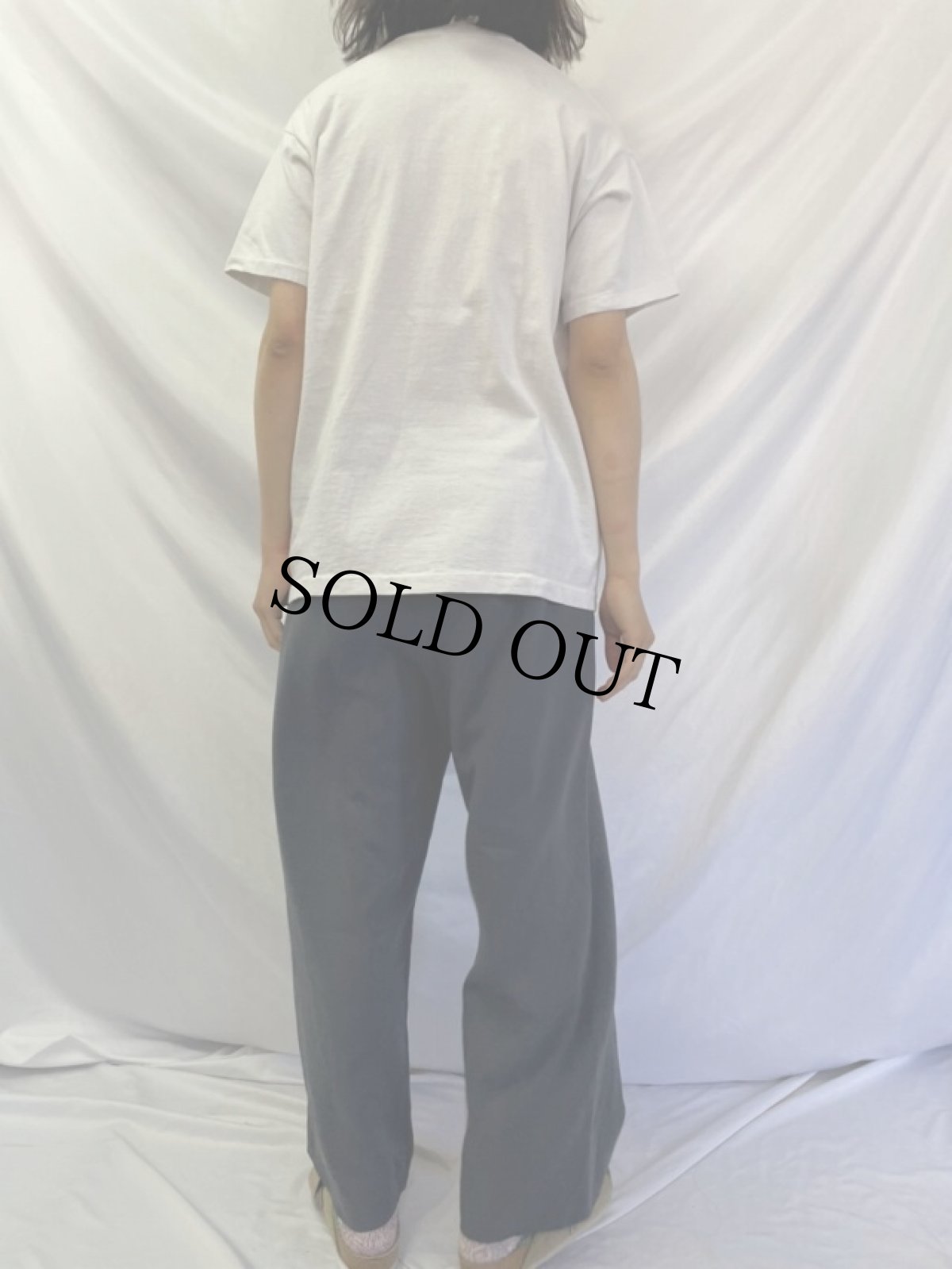 画像4: 90's USA製 モナリザ パロディプリントTシャツ XL (4)