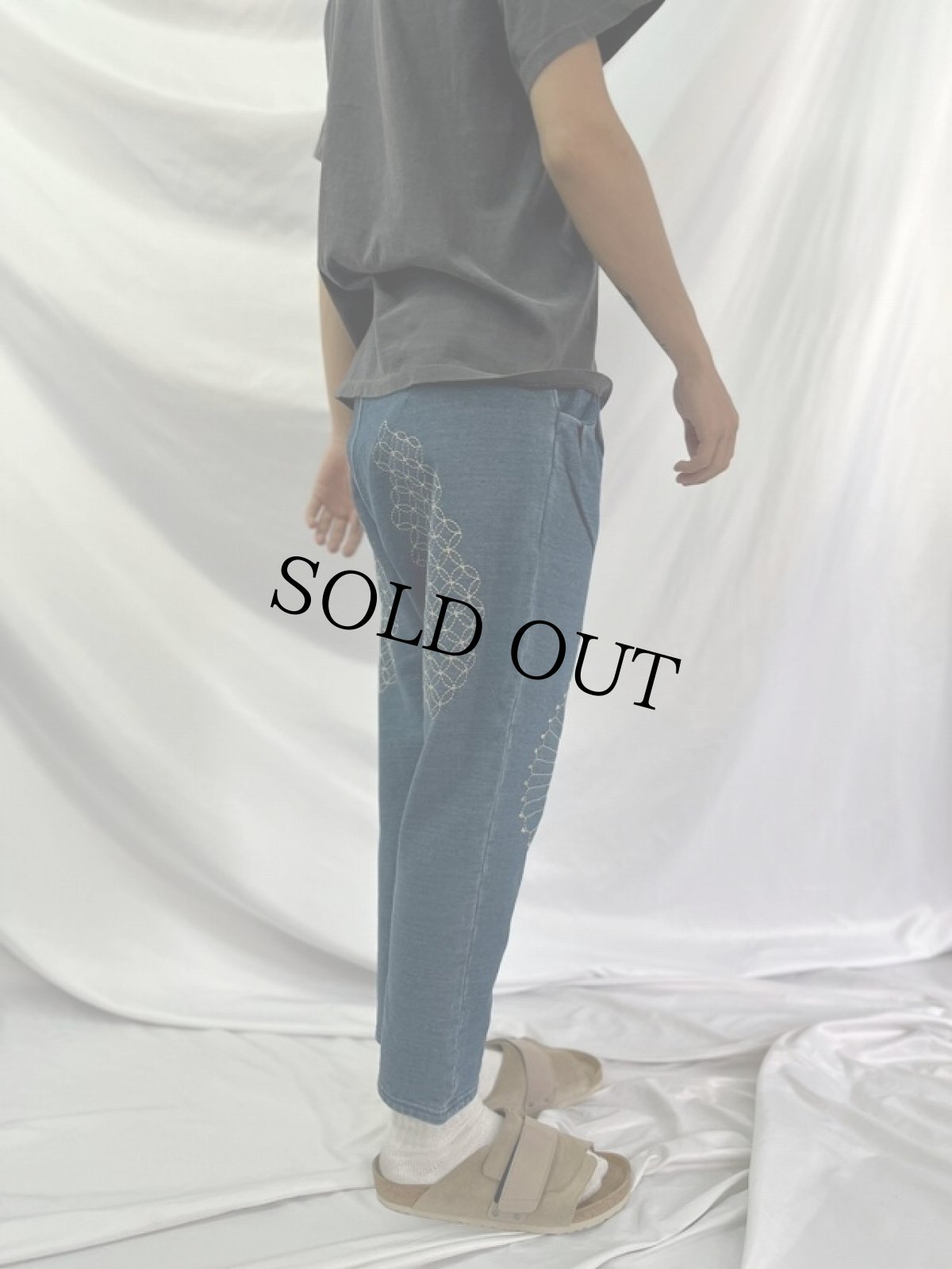 画像3: KAPITAL 風呂敷刺繍 スウェットパンツ size1 (3)