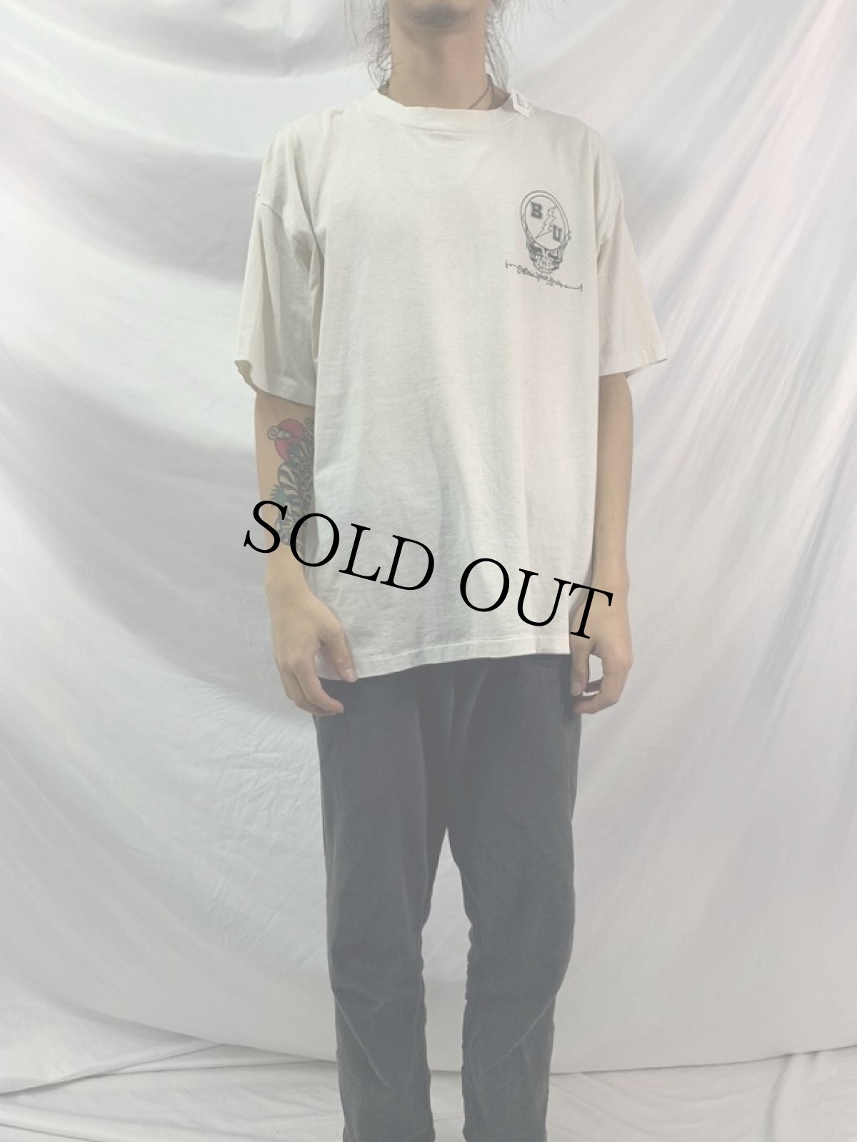 画像3: 1995 "BUCKNELL DEAD" ロックバンドパロディTシャツ XL (3)