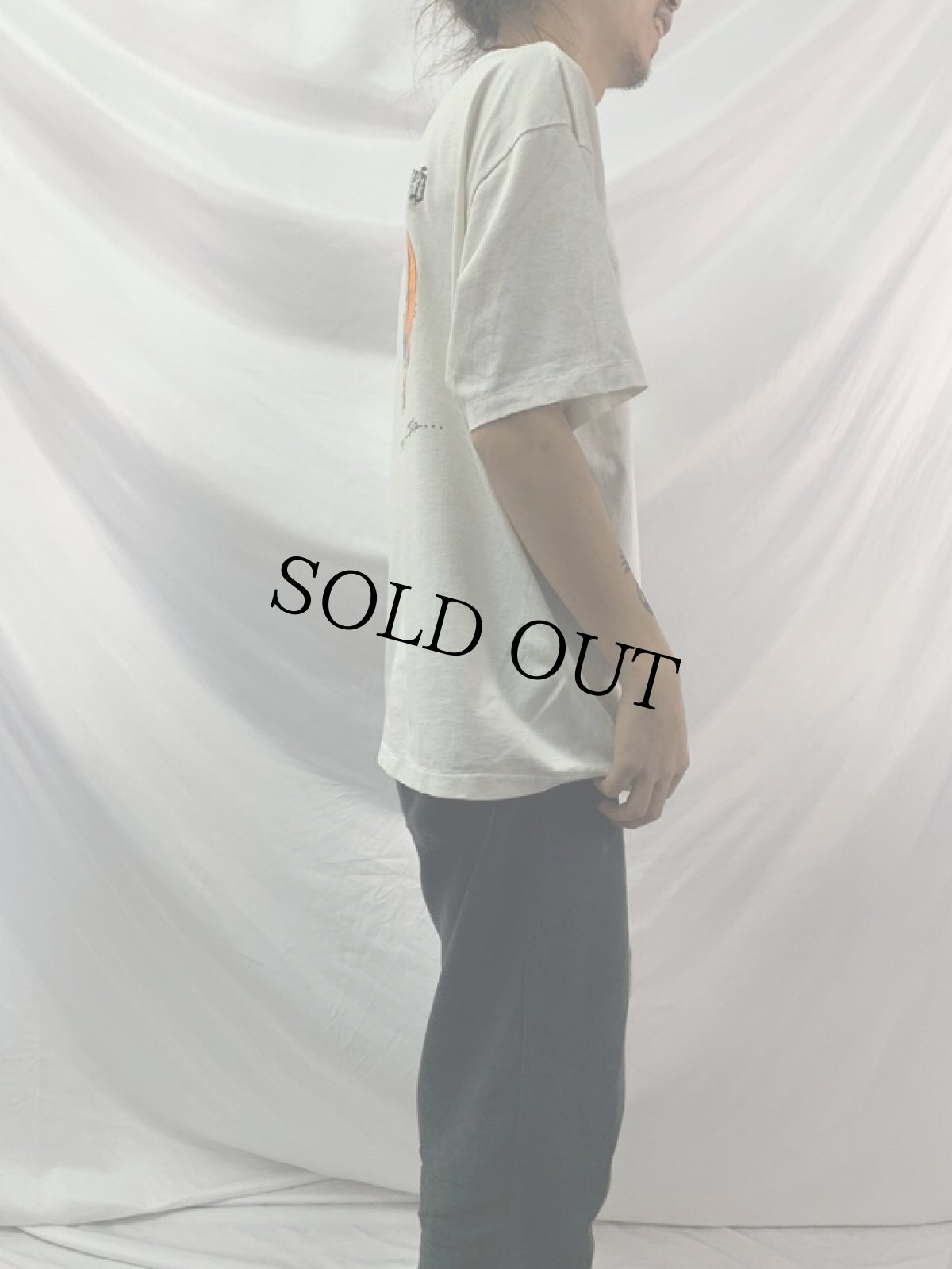 画像4: 1995 "BUCKNELL DEAD" ロックバンドパロディTシャツ XL (4)