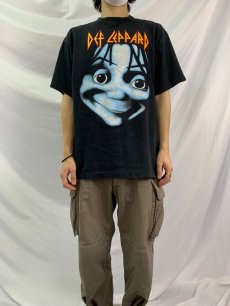 画像2: 90's DEF LEPPARD USA製 ロックバンドTシャツ XL (2)