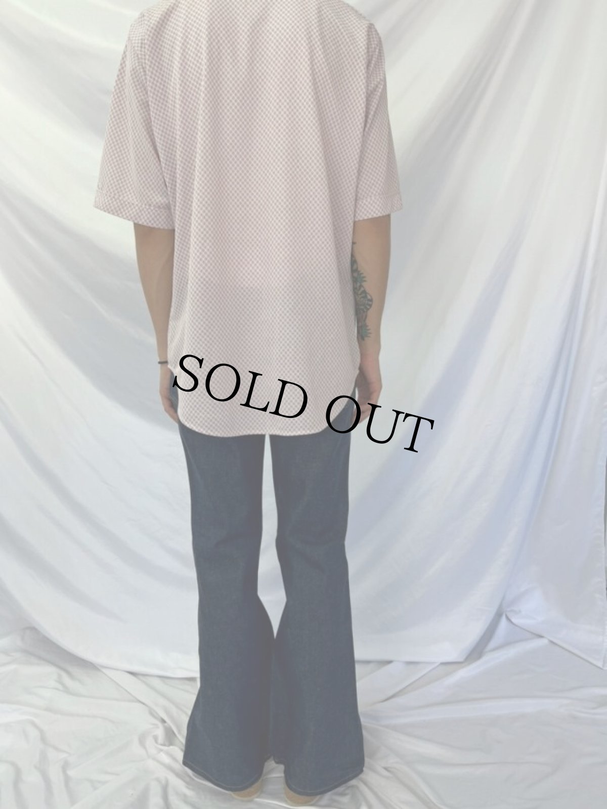 画像4: 70's フレアデニムパンツ DEADSTOCK W29 (4)