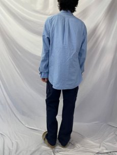 画像4: Ralph Lauren "CLASSIC FIT" コットンシルク ボタンダウンシャツ L (4)