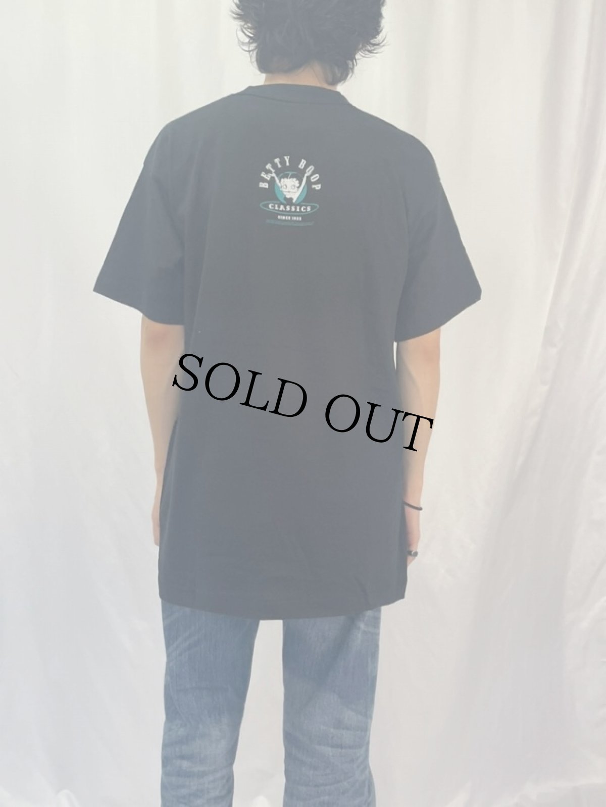 画像4: 90's Betty Boop USA製 キャラクターパロディプリントTシャツ DEADSTOCK XL (4)