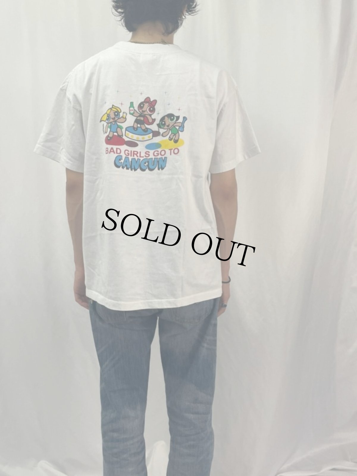 画像4: The Powerpuff Girls キャラクタープリントTシャツ L (4)