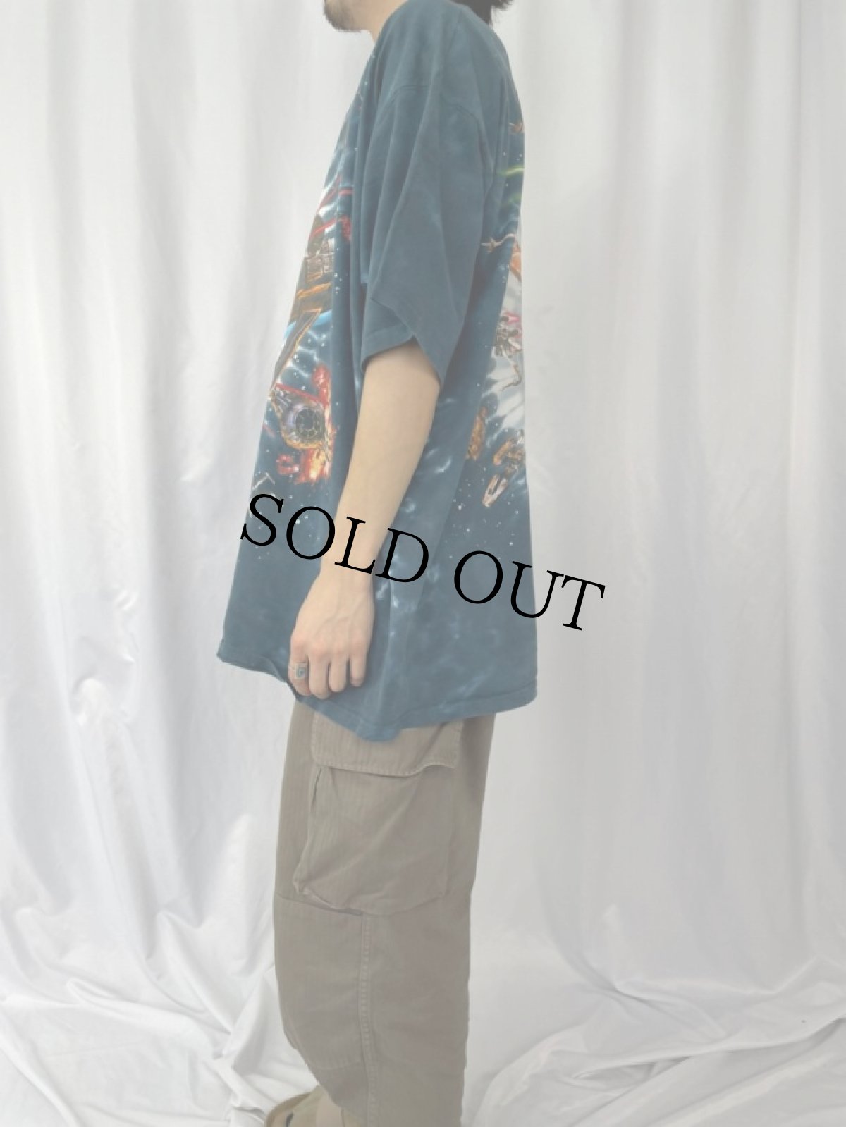 画像4: 90's STAR WARS タイダイTシャツ (4)