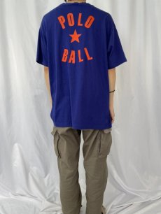 画像5: 90's POLO Ralph Lauren USA製 "POLO BALL" ポケットTシャツ XL (5)