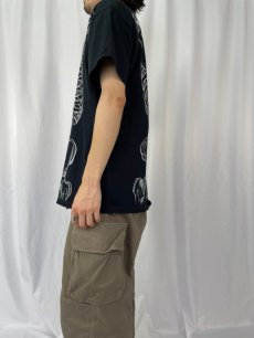 画像3: Leslie Arwin 人体骨格騙し絵 メディカルイラストレーター アートプリントTシャツ XL (3)
