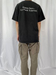 画像4: 90's Lee USA製 George Carlin コメディアンプリントTシャツ XL (4)