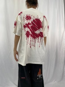 画像4: 90's PSYCHO USA製 サイコスリラー映画プリントTシャツ 2X (4)