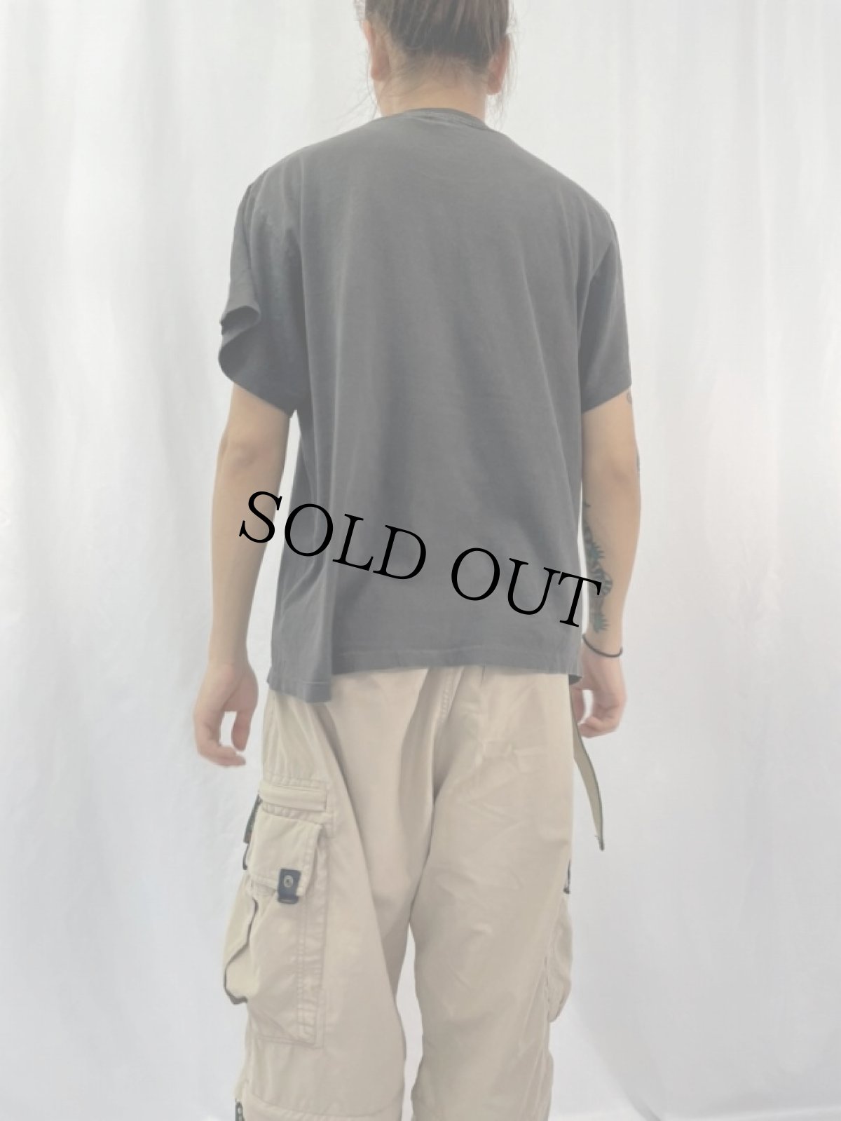 画像4: 90's The Ren and Stimpy Show USA製 キャラクターTシャツ (4)