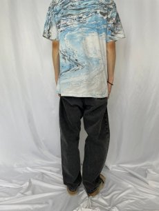 画像4: 90's Levi's 550 USA製 ブラックデニムパンツ W37 (4)