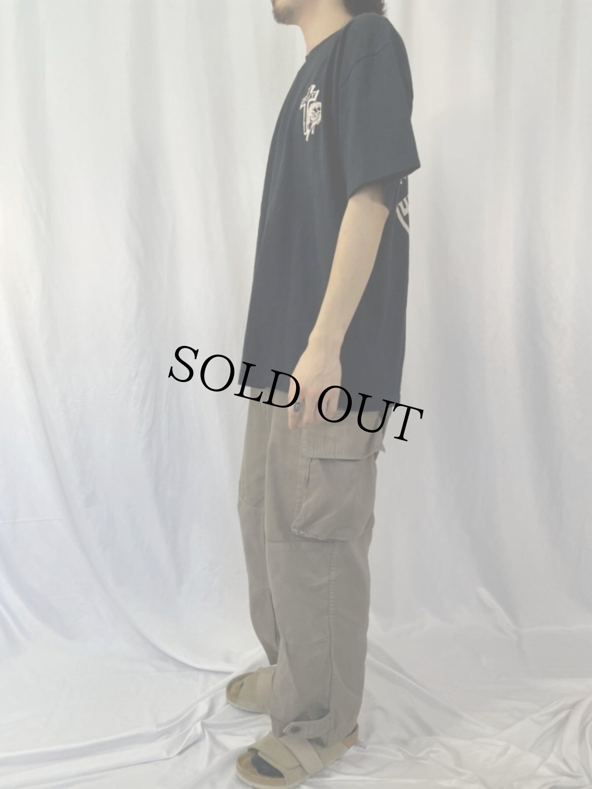 画像3: 90's Ozzy Osbourne USA製 ヘヴィメタルバンドプリントTシャツ XL (3)