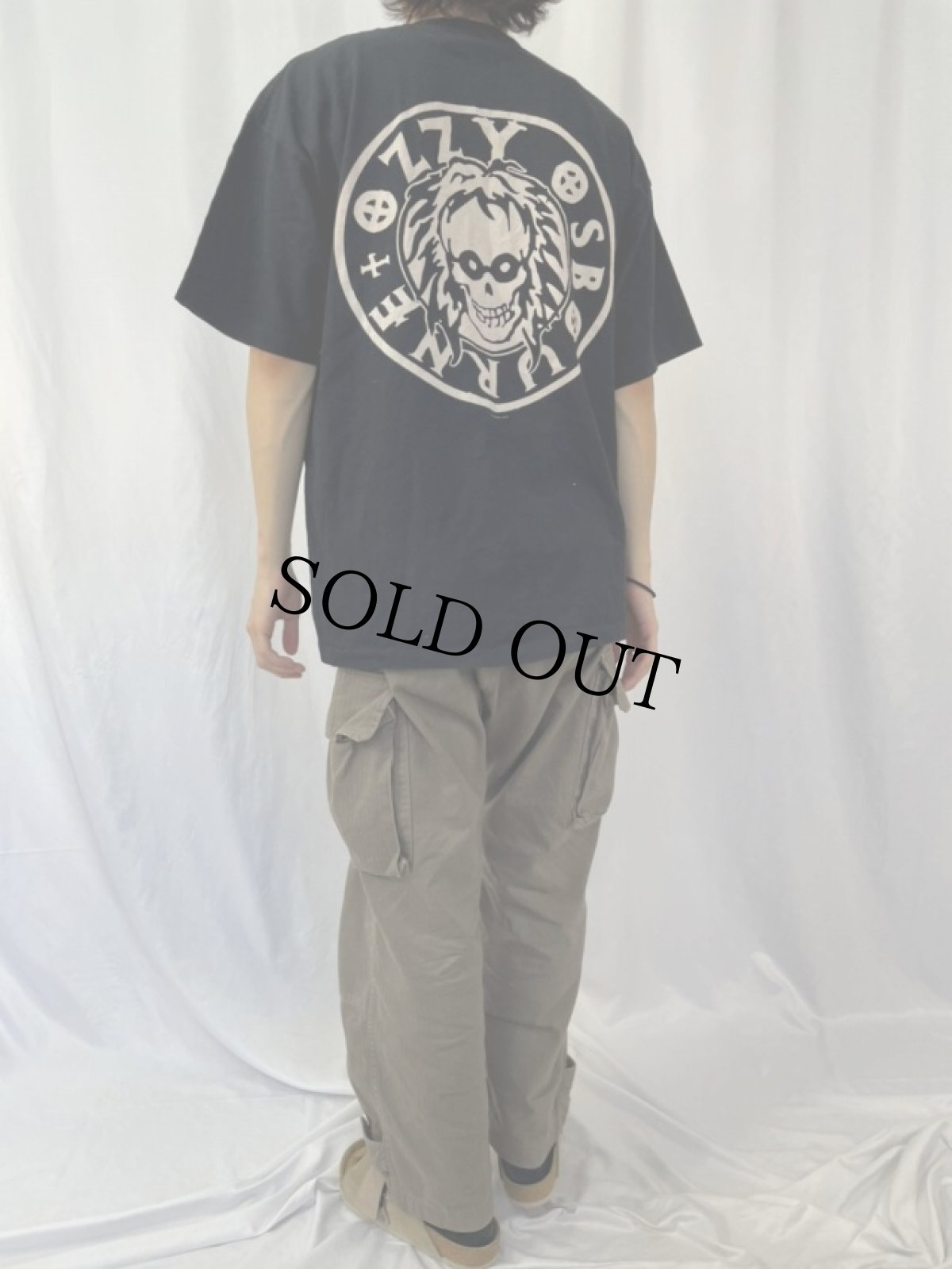 画像4: 90's Ozzy Osbourne USA製 ヘヴィメタルバンドプリントTシャツ XL (4)