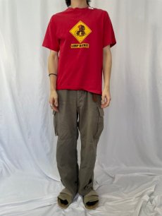 画像2: 【SALE】2000's LIMP BIZKIT ラップメタルバンドプリントTシャツ (2)