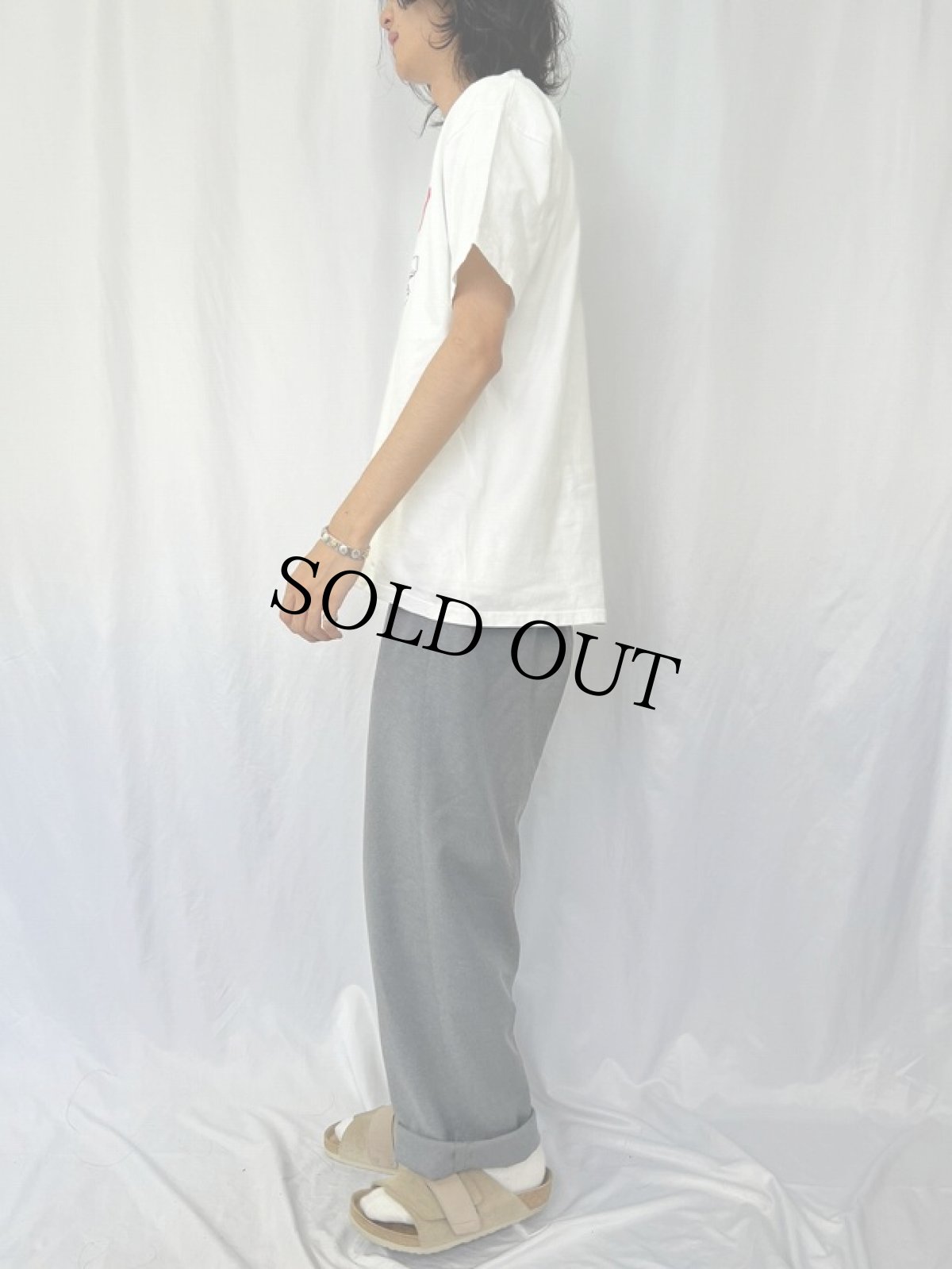 画像3: 90's USA製 "Horl JAM" プリントTシャツ XL (3)