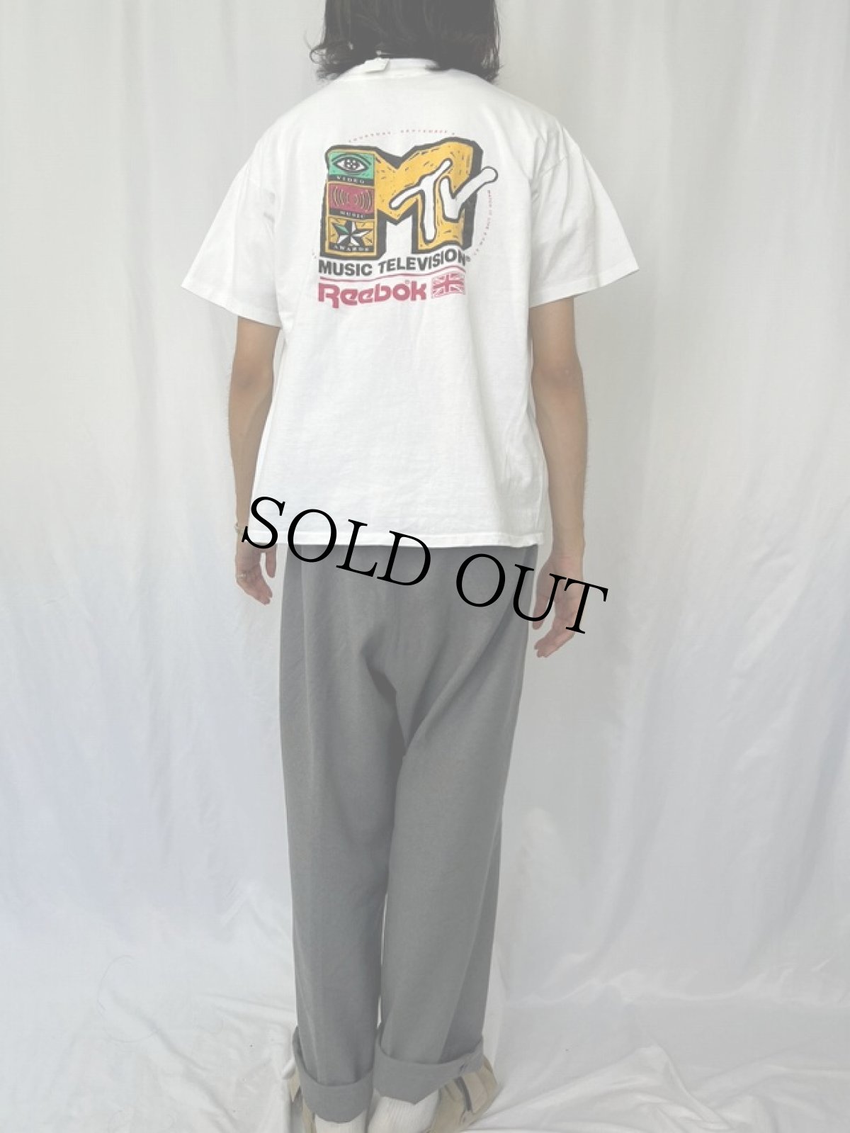 画像4: 90's Reebok×MTV USA製 "VIDEO MUSIC AWARD" プリントTシャツ (4)
