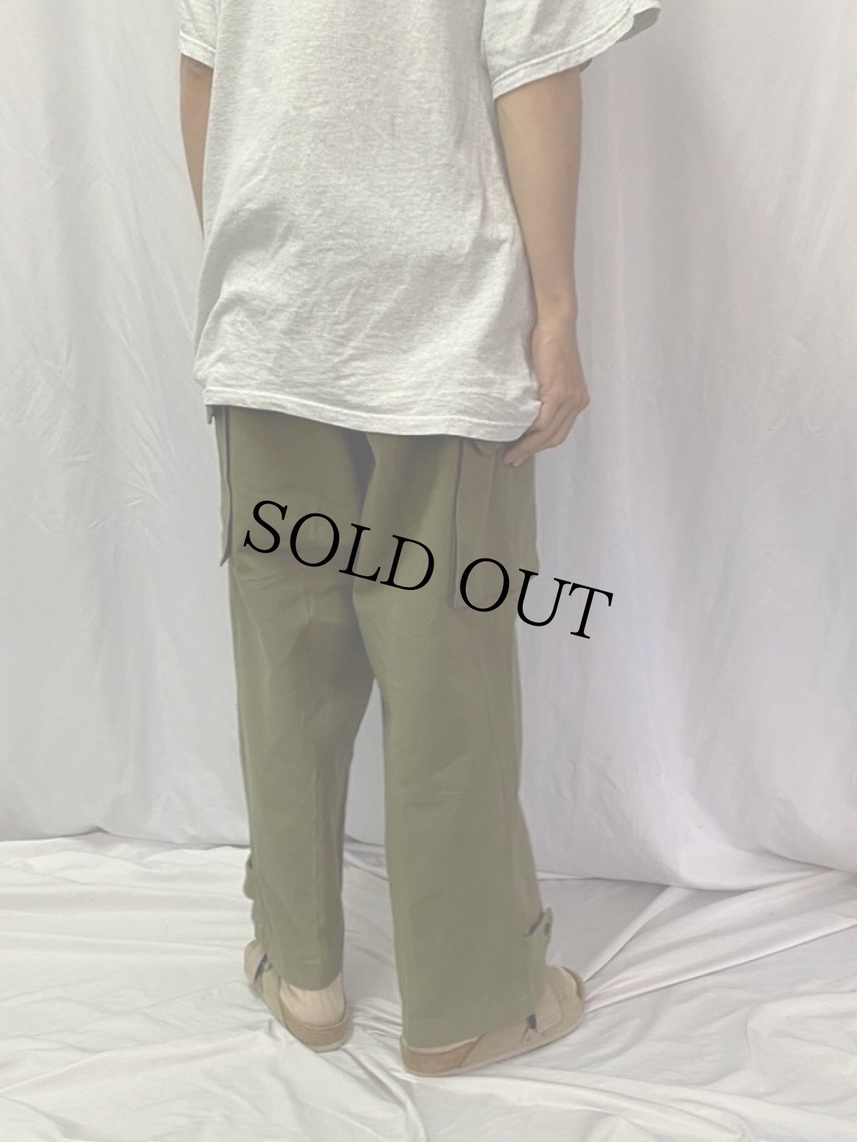 画像4: 40's French Army M-47カーゴパンツ 前期 DEADSTOCK W36 (4)