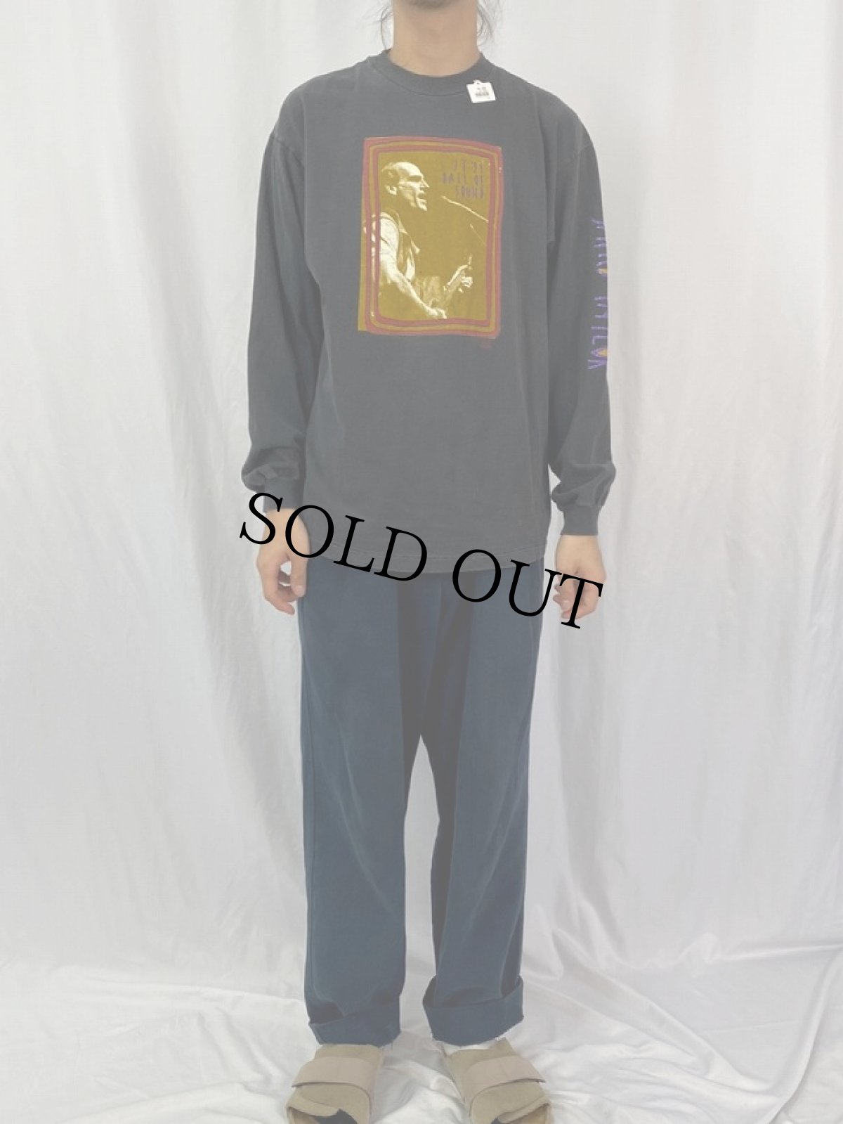 画像2: 90's James Taylor "Ball of sound" ミュージシャンツアーロンT L (2)