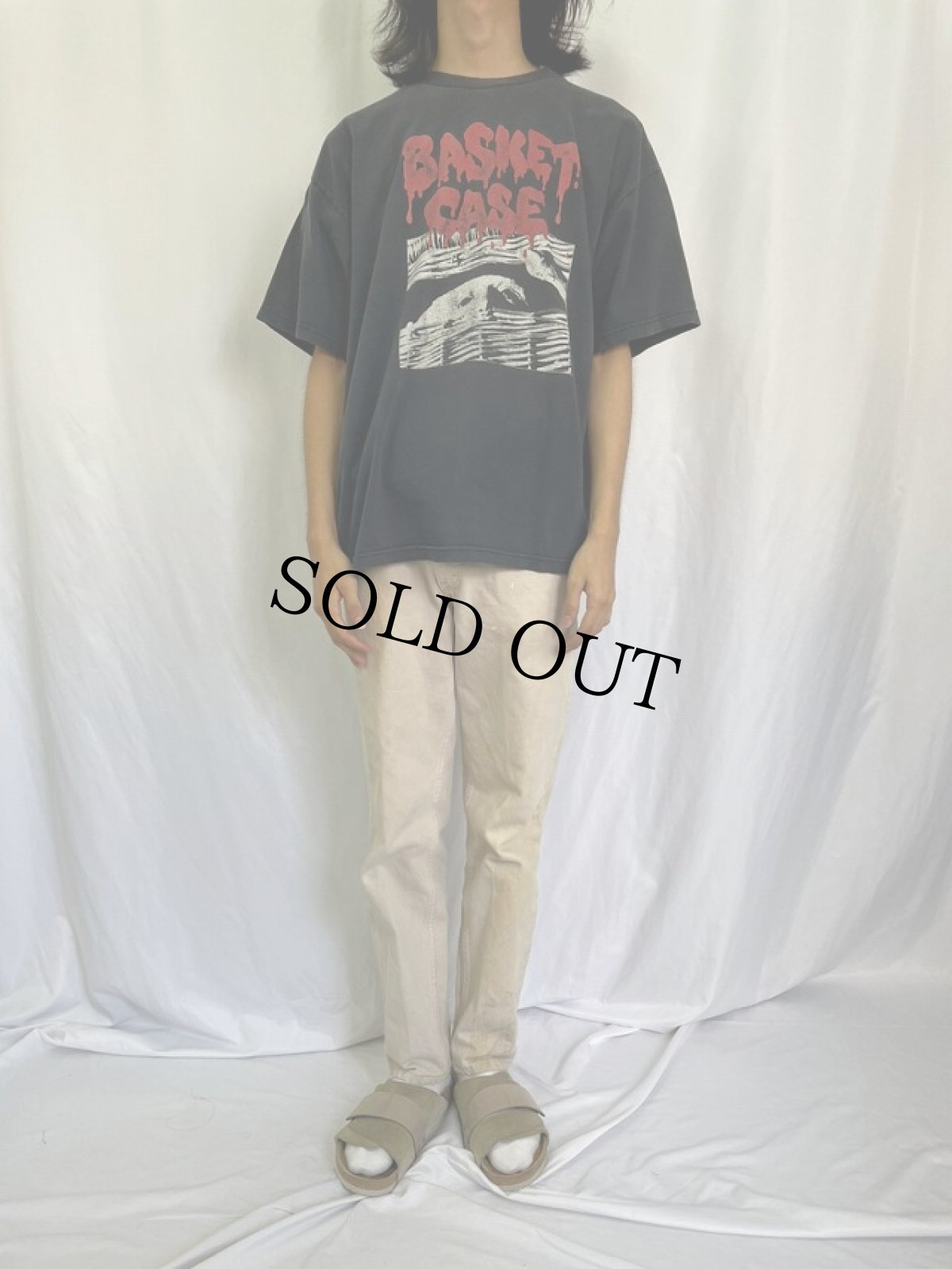 画像2: BASKET CASE ホラー映画Tシャツ XL (2)