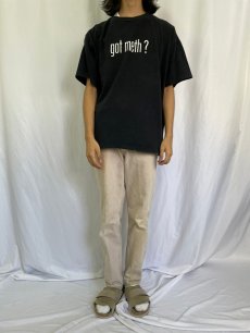 画像3: CRYSTAL METHOD "got meth?" エレクトロバンドTシャツ XL (3)