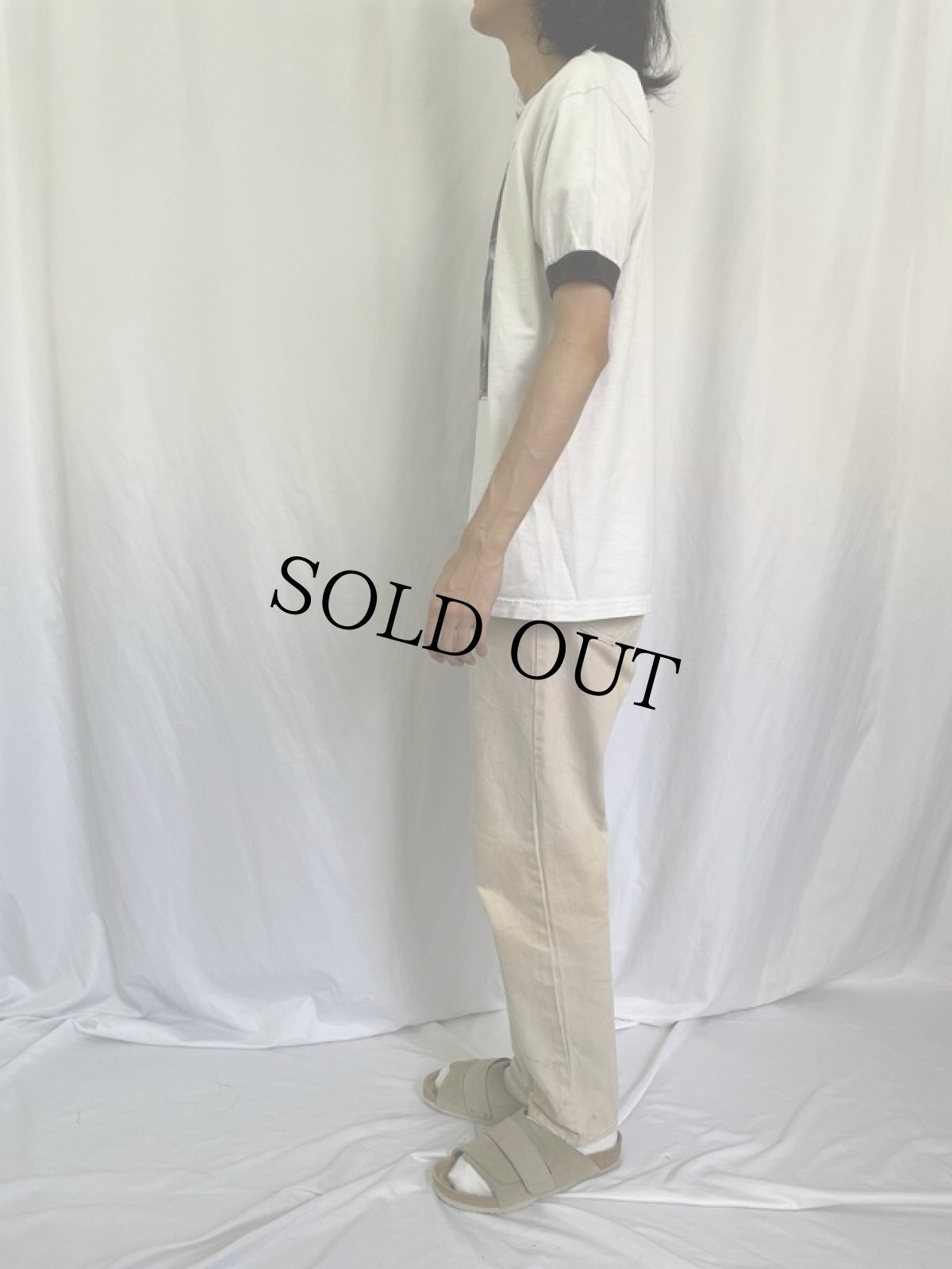 画像3: WAR OF THE WORLDS SF映画 リンガーTシャツ L (3)