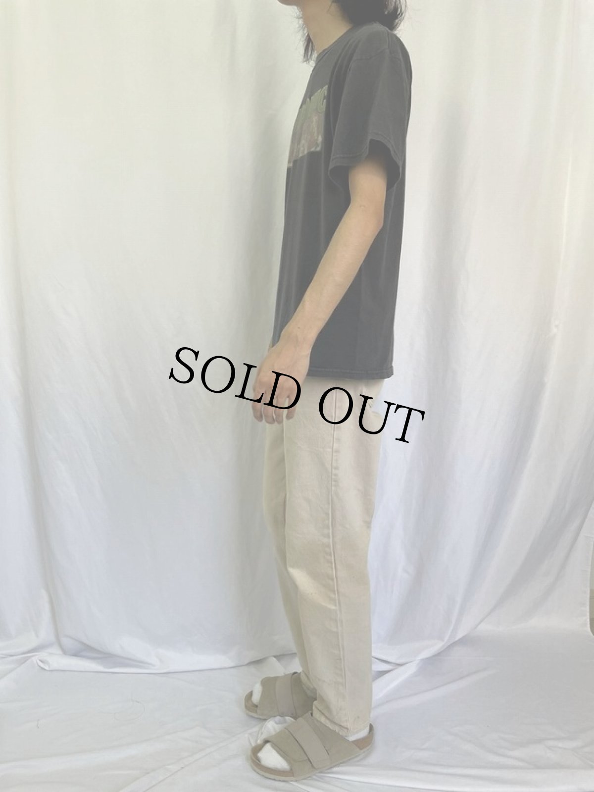 画像3: Serial Killer USA製 "CHRONIC" ガンジャプリントTシャツ L (3)