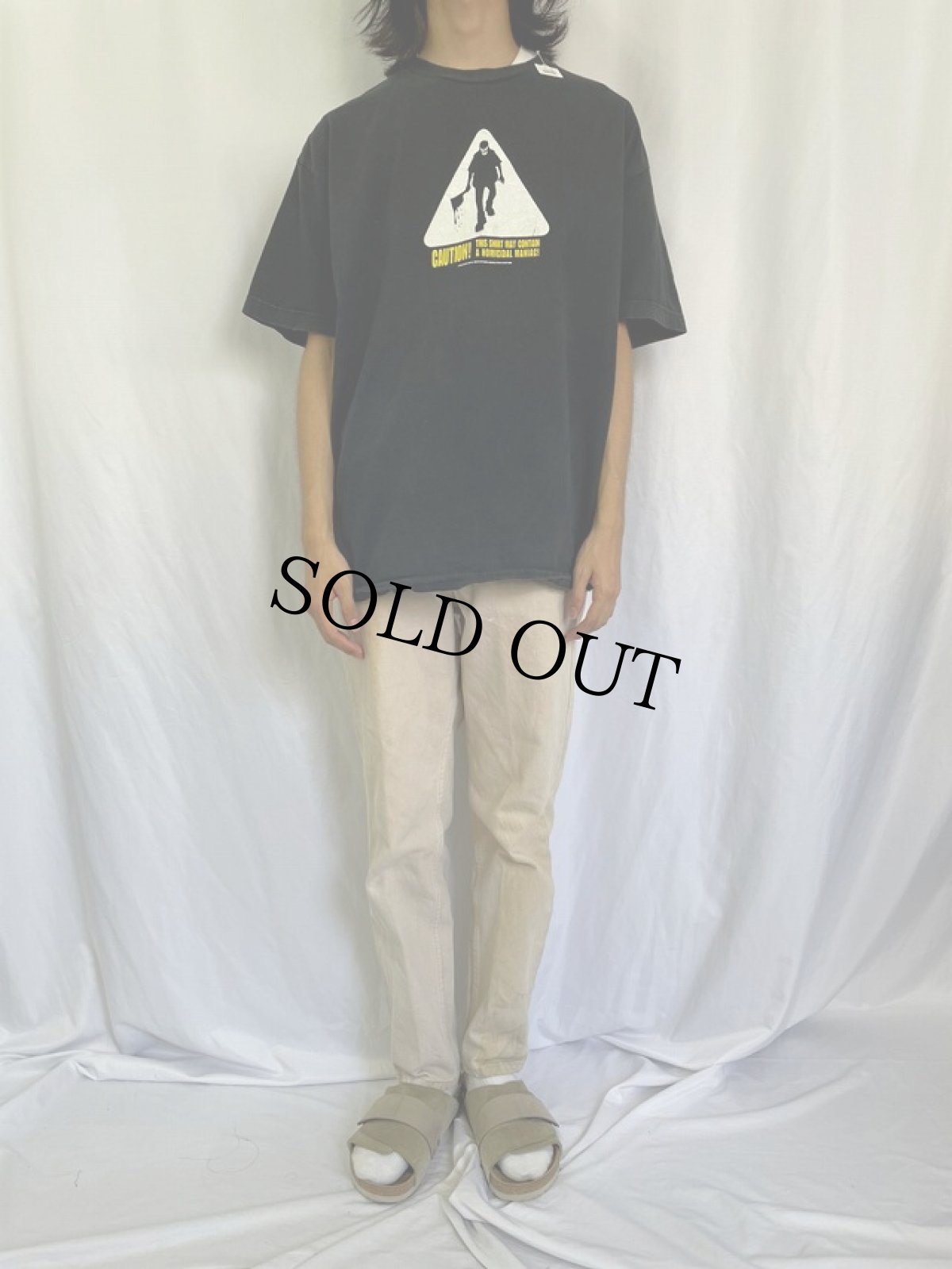 画像2: 2004 隣人13号 ホラー映画Tシャツ XL (2)