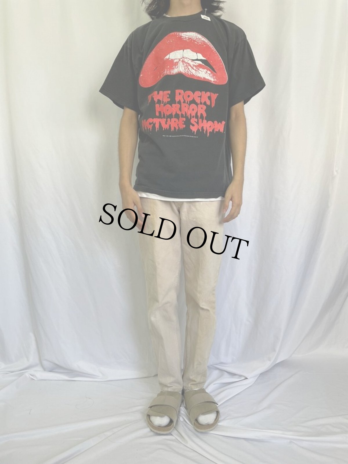 画像2: THE ROCKY HORROR PICTURE SHOW 映画Tシャツ L (2)