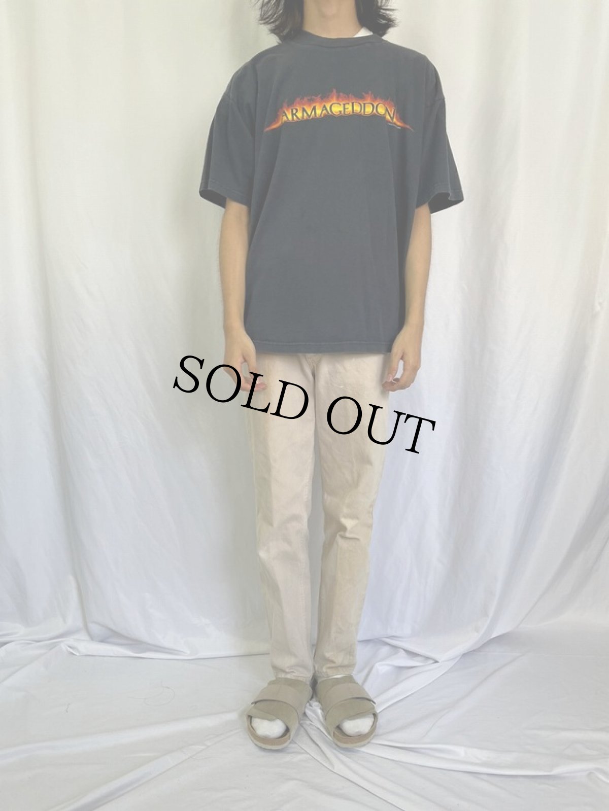 画像2: ARMAGEDDON SF映画Tシャツ XL (2)
