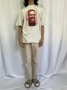 画像2: 90's The Shining サイコロジカルホラー映画Tシャツ (2)