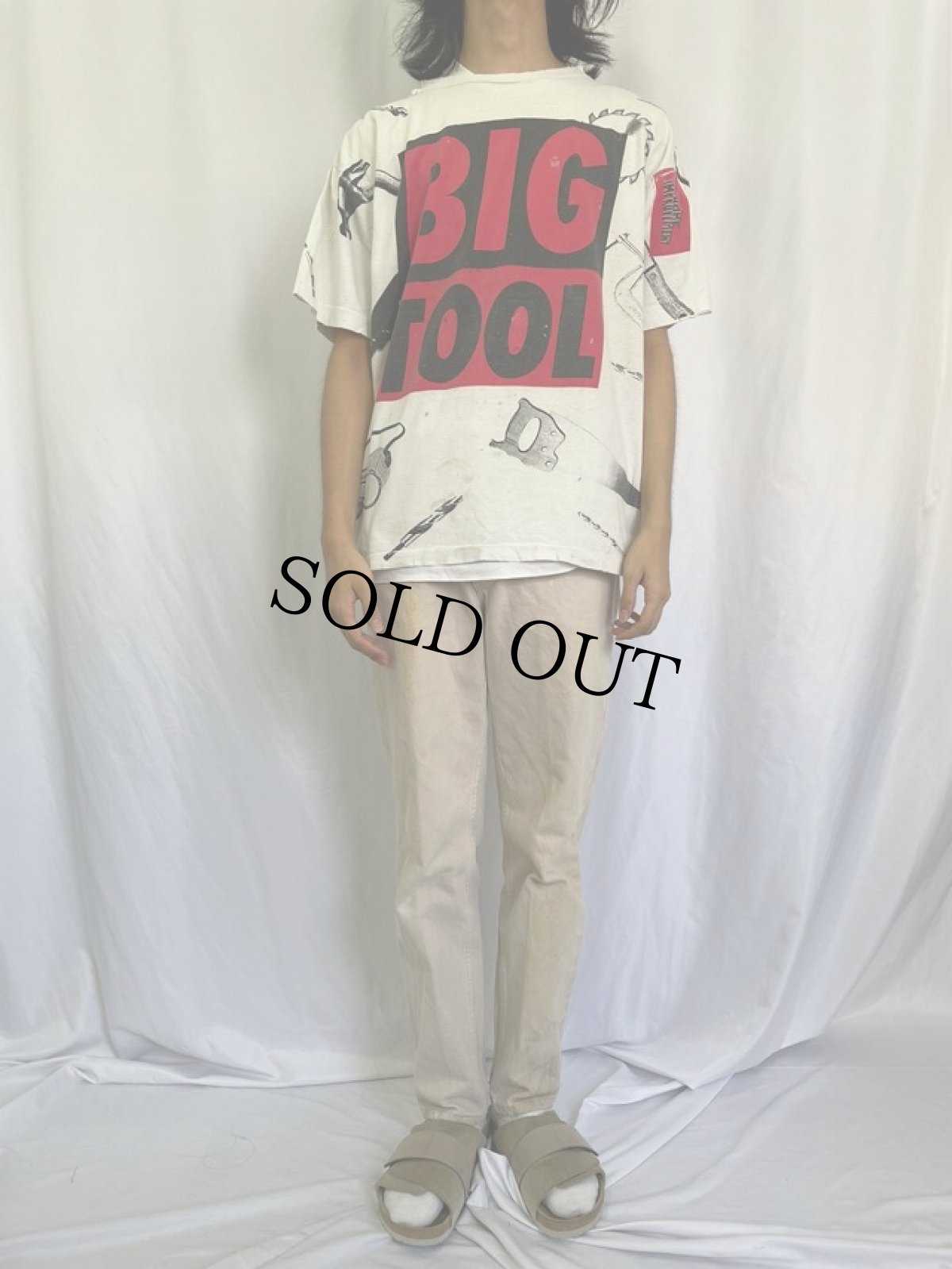 画像2: Home Improvement "BIG TOOL" TVドラマ 大判プリントTシャツ XXL (2)